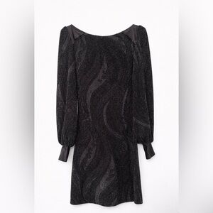 Chic Black Long Sleeve Dress